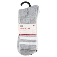 F&F 5 Pack Sport Socks White 6 to 8