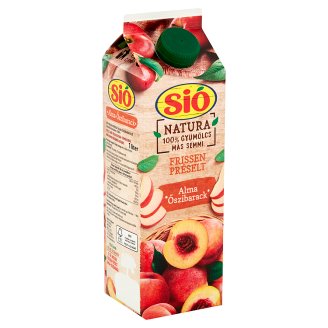 Sió frissen préselt alma-őszibaracklé 1 l