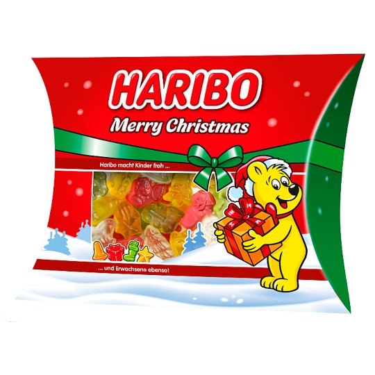 Haribo Merry Christmas gyümölcsízű gumicukorka 220 g