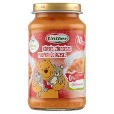 Univer Turkey with Pear, Vegetable and Rice Baby Food 10+ Months 220 g
