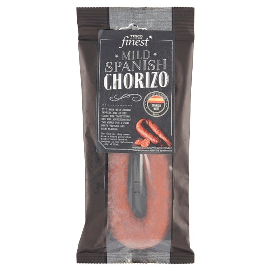 Tesco Finest Mild Spanish Chorizo Dried, Smoked Pork Sausage 225 g
