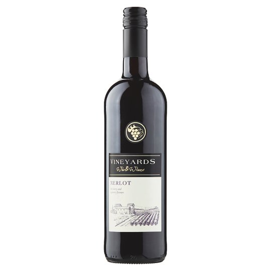 Vineyards World Wines Merlot félszáraz vörösbor 13% 750 ml