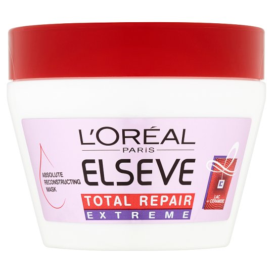 L'Oréal Paris Elseve Total Repair Extreme teljes újjáépítő hajpakolás 300 ml