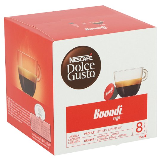 Nescafé Dolce Gusto Boundi Caffé őrölt pörkölt kávé 16 db 112 g