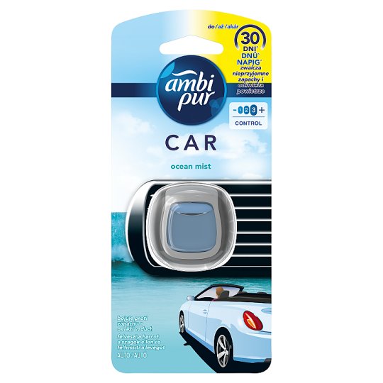 Ambi Pur Csíptetős Autóillatosító, Ocean Mist, 1 db
