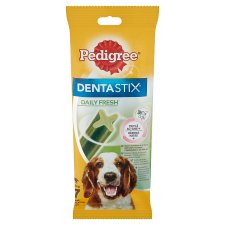 Pedigree DentaStix Daily Fresh kiegészítő eledel 4 hónapnál idősebb kutyák számára 10-25 kg 180 g