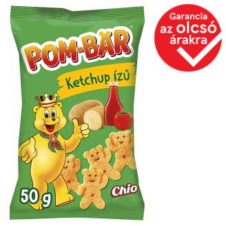 Pom-Bär ketchup ízű burgonyasnack 50 g