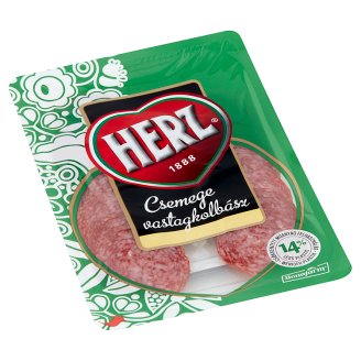 HERZ Szeletelt csemege vastagkolbász 70 g