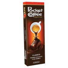 Pocket Coffee Chocolate and Milk Chocolate Praline with Liquid Coffee 18  pcs 225 g - Tesco Online, Tesco From Home