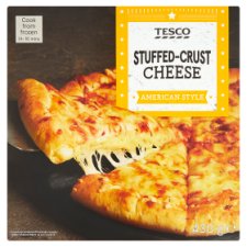 Tesco Stuffed-Crust Cheese gyorsfagyasztott pizzalap 430 g