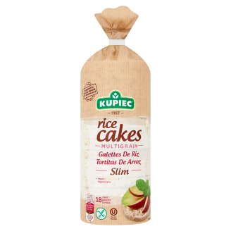 Kupiec Thin gluténmentes puffasztott sokmagvas rizskeksz 90 g