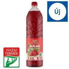 Pölöskei Raspberry Flavoured Syrup with Reduced Energy Content with Sugar and Sweetener 1,5 l