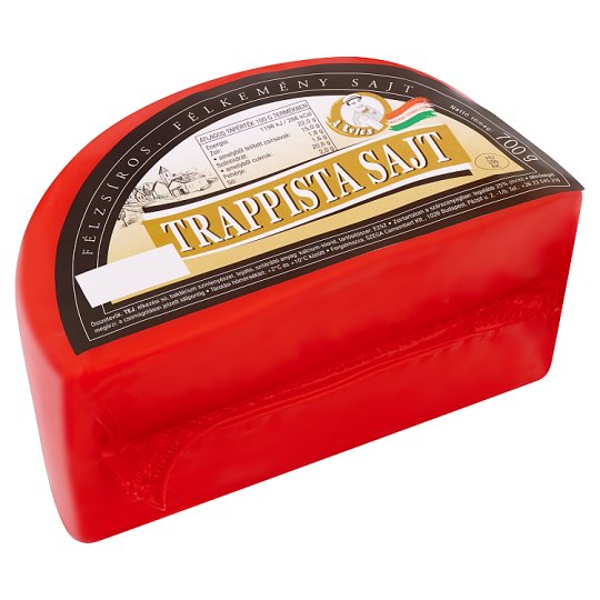 A Tejes félzsíros, félkemény trappista sajt 700 g