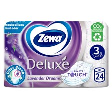 Zewa Deluxe Lavender Dreams toalettpapír 3 rétegű 24 tekercs