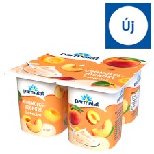 Parmalat barackos gyümölcsjoghurt 4 x 125 g 