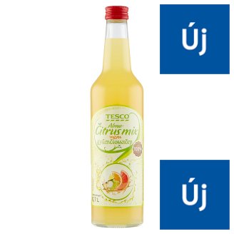 Tesco alma-citrus mix vegyes gyümölcsszörp 0,7 l