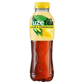 FUZETEA szénsavmentes citrom és citromfű ízű üdítőital cukorral és édesítőszerrel 500 ml