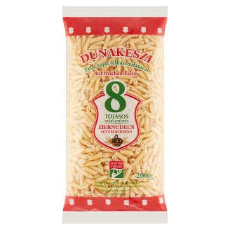 Dunakeszi csiga 8 tojásos száraztészta 200 g