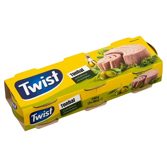 Twist Tuna in Olive Oil 3 x 80 g