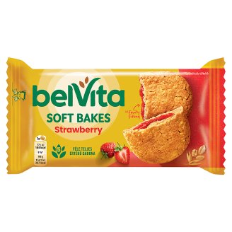 belVita JóReggelt! Softy gabonás keksz epres töltelékkel 50 g