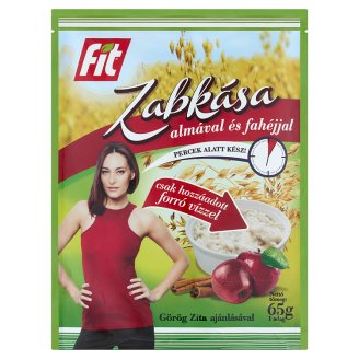 Fit Reggeli zabkása almával és fahéjjal 65 g