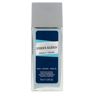 Enrique Iglesias Deeply Yours férfi hajtógáz néküli pumpás parfüm dezodor 75 ml