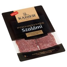 Kaiser szeletelt nemespenészes fokhagymás szalámi 75 g