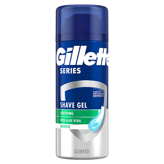 Gillette Series Nyugtató Hatású Borotvazselé Aloe Verával, 75ml