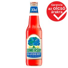 Somersby Blueberry cider almalé alapú szénsavas, alkoholos ital kékáfonya ízesítéssel 4,5% 330 ml