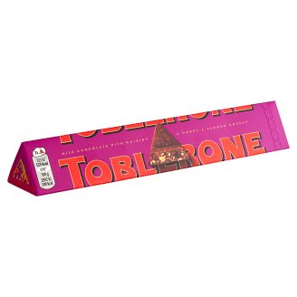 Toblerone svájci tejcsokoládé mazsolával, mézzel és mandulával 100 g