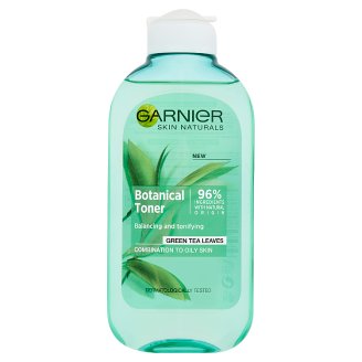Garnier Skin Naturals Botanical arctisztító tonik kombinált & zsíros bőrre zöldtea kivonattal 200 ml