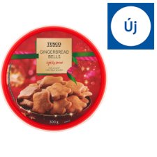 Tesco Gingerbread Bells 300 g