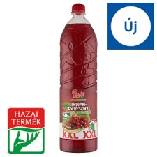 Pölöskei Indian Cherry Flavored Syrup with Reduced Energy Content with Sugar and Sweetener 1,5 l