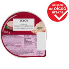 Tesco Spreadable Cream with 13% Chicken and 6% Pork Liver 100 g