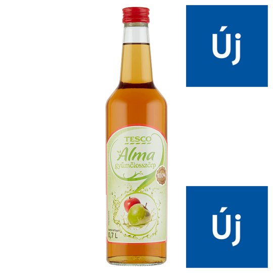Tesco alma gyümölcsszörp 0 7 l