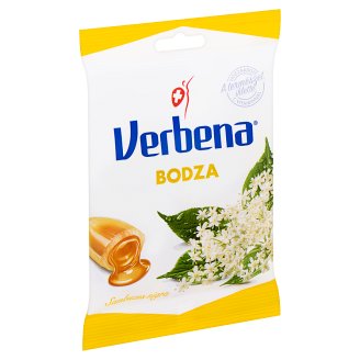 Verbena töltött keménycukorka bodzavirág kivonattal és C vitaminnal 60 g