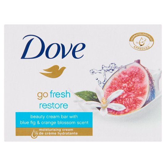 Dove Go Fresh restore krémszappan kék füge és narancsvirág illattal 100 g