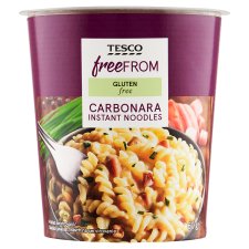 Tesco Free From Carbonara instant gluténmentes tésztakészétel 60 g