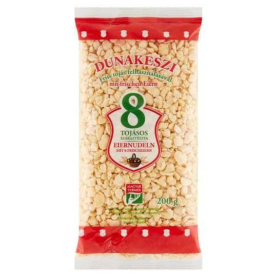 Dunakeszi tarhonya 8 tojásos száraztészta 200 g