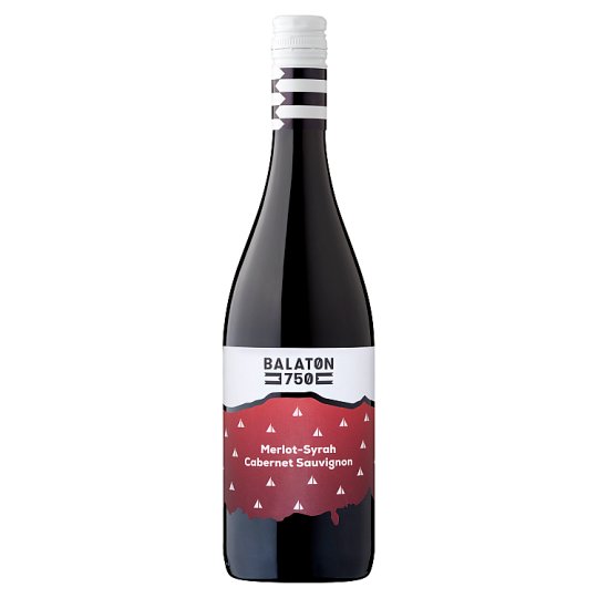 Balaton 750 Balatoni Merlot-Syrah-Cabernet Sauvignon száraz vörösbor 13% 750 ml