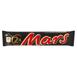 Mars karamellás kakaós krémes szeletek tejcsokoládéba mártva 2 x 35 g