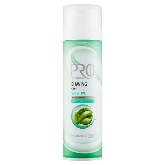 Tesco Pro Formula Sensitive Shaving Gel 200 ml Tesco Online, Tesco