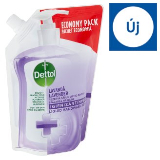 Dettol Nyugtató Levendulakivonat kézmosó gél utántöltő 500 ml