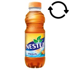 Nestea Peach-Flavored Tea Soft Drink with Sugar and Sweetener 0,5 l