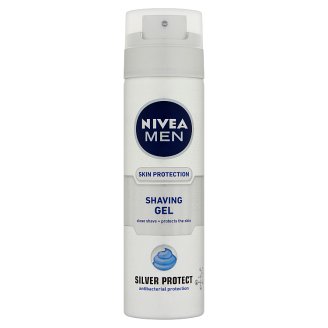 NIVEA MEN Silver Protect borotvagél 200 ml