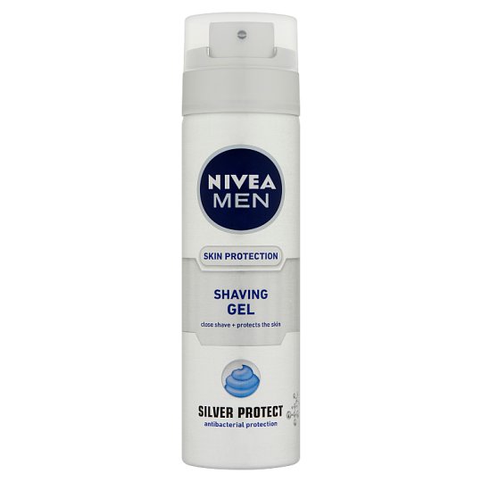 NIVEA MEN Silver Protect borotvagél 200 ml