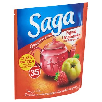 Saga birsalma-eper ízű gyümölcstea 35 filter 63 g