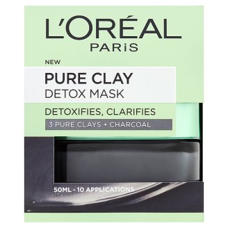 L'Oréal Paris Pure Clay méregtelenítő maszk 50 ml