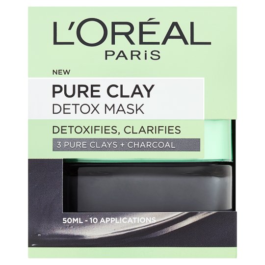 L'Oréal Paris Pure Clay méregtelenítő maszk 50 ml