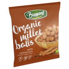 Biopont Organic Millet Balls with Cinnamon 60 g